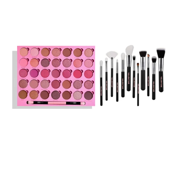 Valentine Palette and Brushes Bundle